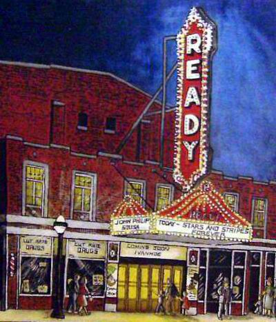 Ready Theatre - Old Illustration